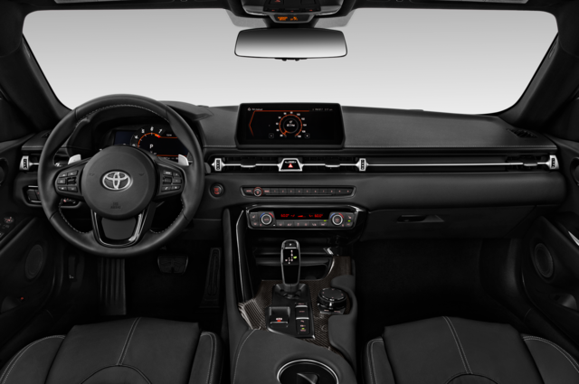 Toyota GR Supra (Baujahr 2021) Pure 5 Türen Cockpit und Innenraum