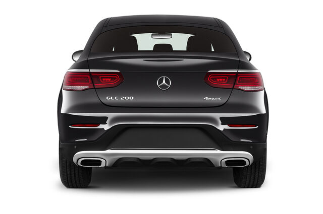 Mercedes GLC Coupe (Baujahr 2020) - 5 Türen Heckansicht