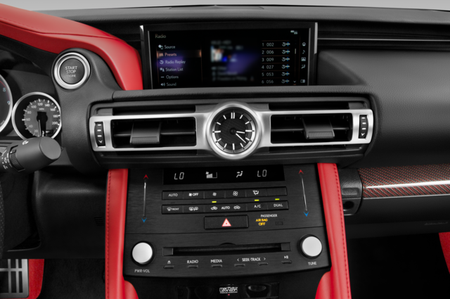 Lexus RC F (Baujahr 2022) Track Edition 2 Türen Radio und Infotainmentsystem