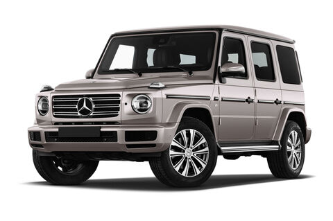 Mercedes G Class (Baujahr 2019) G 500 5 Türen seitlich vorne mit Felge