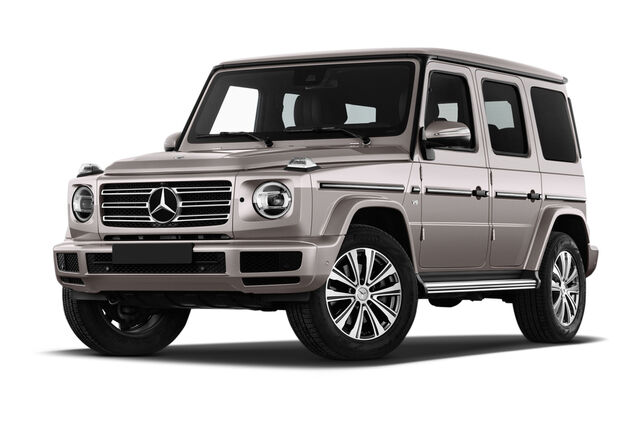 Mercedes G Class (Baujahr 2019) G 500 5 Türen seitlich vorne mit Felge