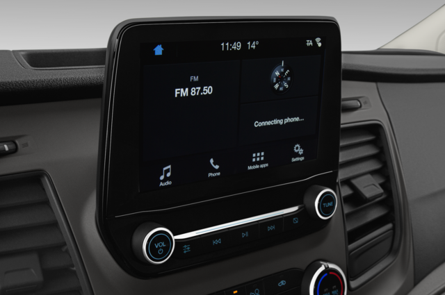 Ford Transit Custom (Baujahr 2020) Nugget 4 Türen Radio und Infotainmentsystem