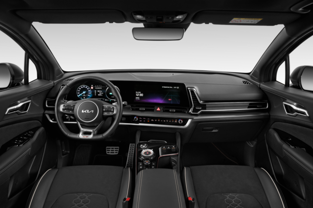 Kia Sportage Plug-in Hybrid (Baujahr 2022) GT-line 5 Türen Cockpit und Innenraum