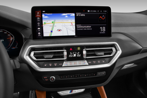 BMW X4 (Baujahr 2023) M40d 5 Türen Temperatur und Klimaanlage