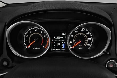 Mitsubishi ASX (Baujahr 2017) Top 5 Türen Tacho und Fahrerinstrumente
