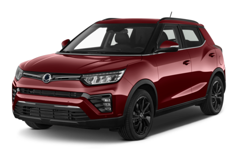 Ssangyong Tivoli (Baujahr 2023) Blackline 5 Türen seitlich vorne