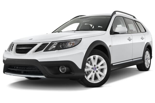 Saab 93X (Baujahr 2010) Vector XWD 5 Türen seitlich vorne mit Felge