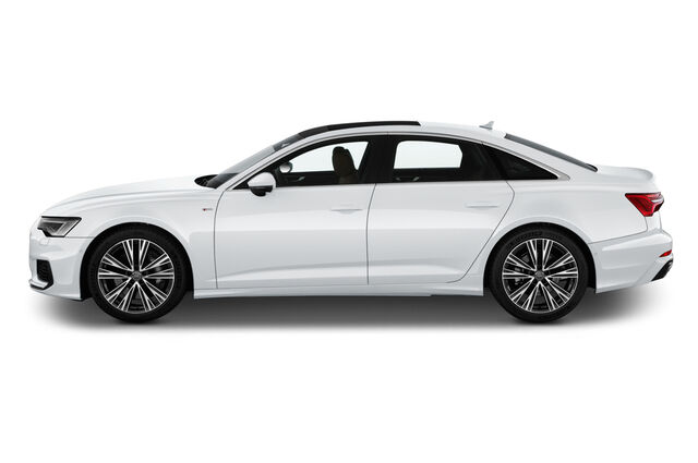 Audi A6 (Baujahr 2019) - 4 Türen Seitenansicht