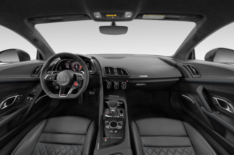 Audi R8 (Baujahr 2022) Performance 2 Türen Cockpit und Innenraum