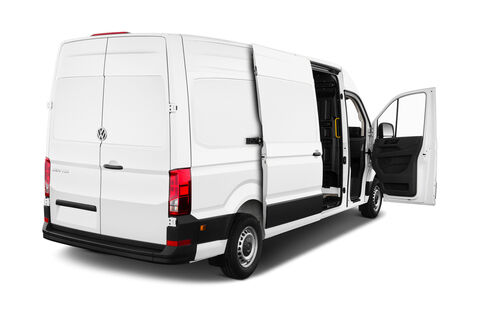 Volkswagen Crafter (Baujahr 2019) - 4 Türen Tür geöffnet