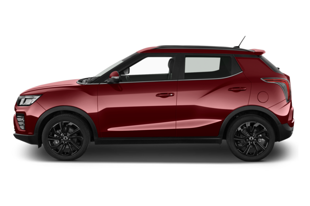 Ssangyong Tivoli (Baujahr 2023) Blackline 5 Türen Seitenansicht