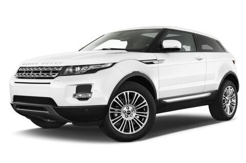 Land Rover Range Rover Evoque Coupe (Baujahr 2012) Prestige 3 Türen seitlich vorne mit Felge