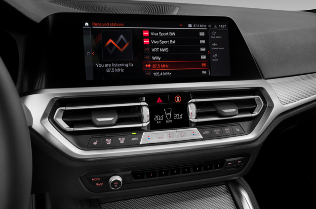 BMW 2 Series (Baujahr 2022) M Sportpaket 2 Türen Radio und Infotainmentsystem