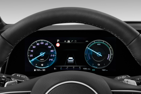 Kia Sportage Plug-in Hybrid (Baujahr 2022) GT-line 5 Türen Tacho und Fahrerinstrumente