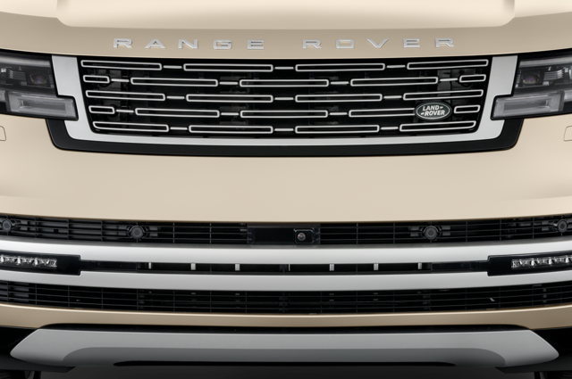 Land Rover Range Rover (Baujahr 2022) First Edition 5 Türen Kühlergrill und Scheinwerfer