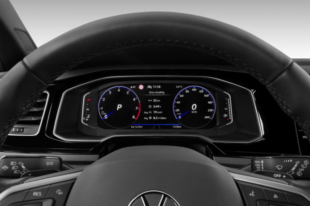 Volkswagen Taigo (Baujahr 2022) R-Line 5 Türen Tacho und Fahrerinstrumente