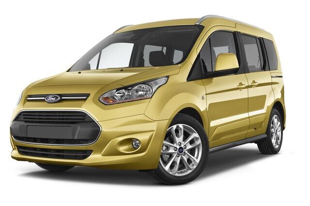 Ford Tourneo Connect (Baujahr 2015) Titanium 5 Türen seitlich vorne mit Felge