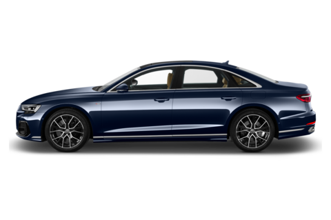 Audi A8 (Baujahr 2022) Base PHEV 4 Türen Seitenansicht