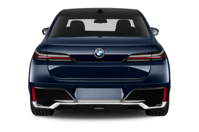 BMW 7 Series (Baujahr 2023) M Sport 4 Türen Heckansicht
