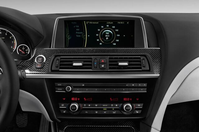 BMW M6 (Baujahr 2017) - 2 Türen Radio und Infotainmentsystem