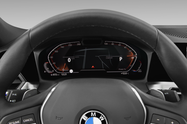 BMW 4 Series (Baujahr 2021) - 2 Türen Tacho und Fahrerinstrumente