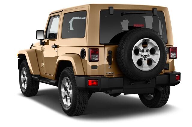 Jeep Wrangler (Baujahr 2017) Sahara 5 Türen seitlich hinten