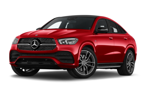 Mercedes GLE Coupe (Baujahr 2021) 350 e AMG Line 5 Türen seitlich vorne mit Felge