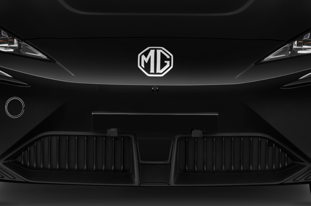 MG MG4 (Baujahr 2023) Luxury 5 Türen Kühlergrill und Scheinwerfer