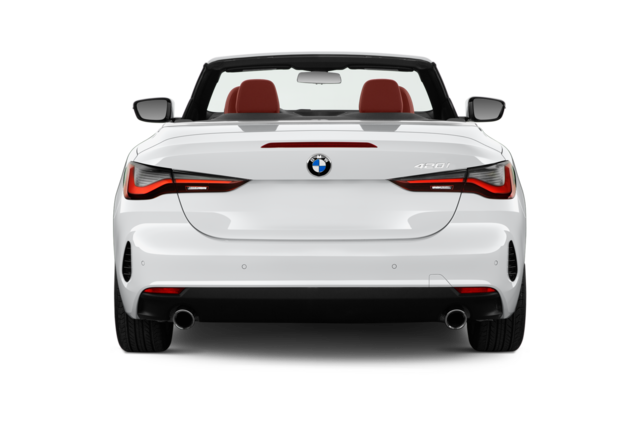 BMW 4 Series (Baujahr 2021) - 2 Türen Heckansicht