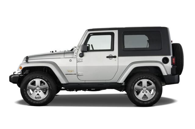 Jeep Wrangler (Baujahr 2010) Sahara 3 Türen Seitenansicht