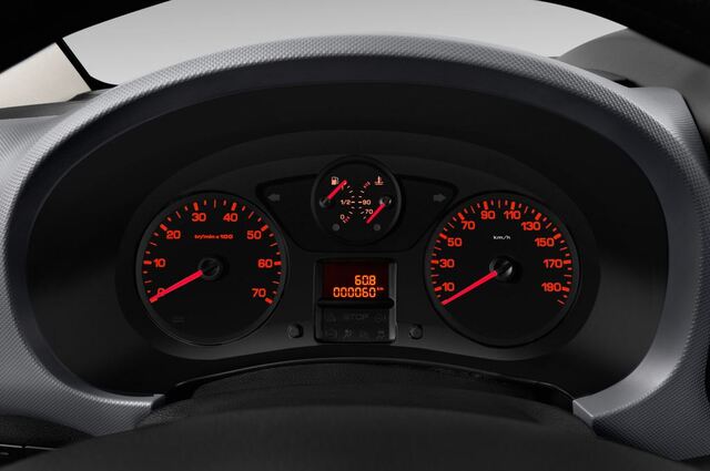 Peugeot Partner (Baujahr 2015) Komfort 4 Türen Tacho und Fahrerinstrumente