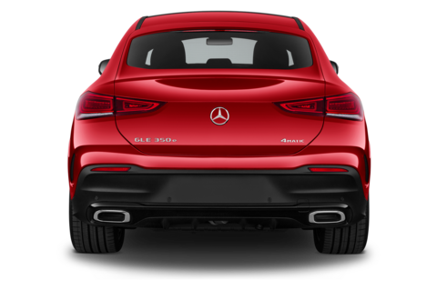 Mercedes GLE Coupe (Baujahr 2021) 350 e AMG Line 5 Türen Heckansicht