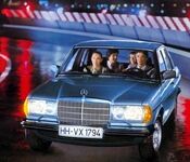 Mercedes W123 - Meilenstern