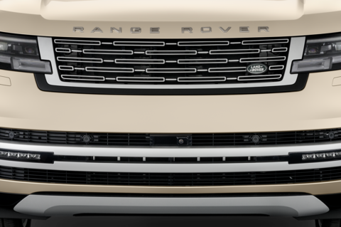 Land Rover Range Rover (Baujahr 2024) PHEV HSE 5 Türen Kühlergrill und Scheinwerfer