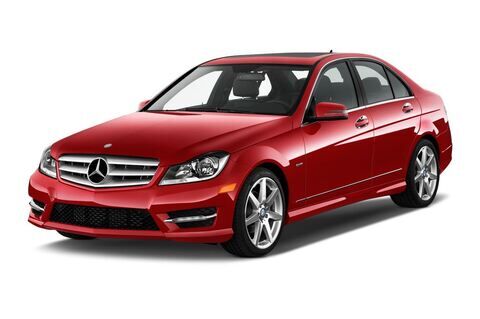 Mercedes C-Class (Baujahr 2013) Sport 4 Türen seitlich vorne