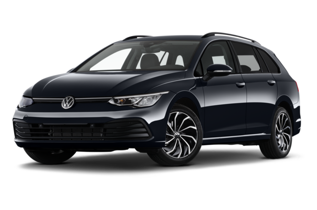 Volkswagen Golf Variant (Baujahr 2021) Life HEV 4 Türen seitlich vorne mit Felge