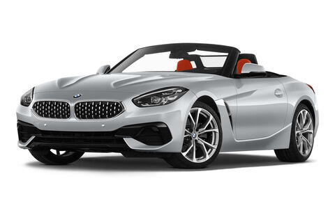 BMW Z4 (Baujahr 2019) Sport Line 2 Türen seitlich vorne mit Felge