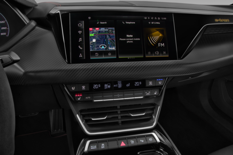 Audi e-tron GT (Baujahr 2021) RS 4 Türen Mittelkonsole