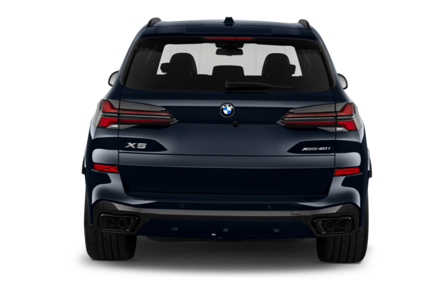 BMW X5 (Baujahr 2024) xDrive40i M Sport 5 Türen Heckansicht