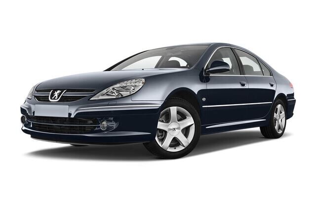 Peugeot 607 (Baujahr 2010) Platinum 4 Türen seitlich vorne mit Felge