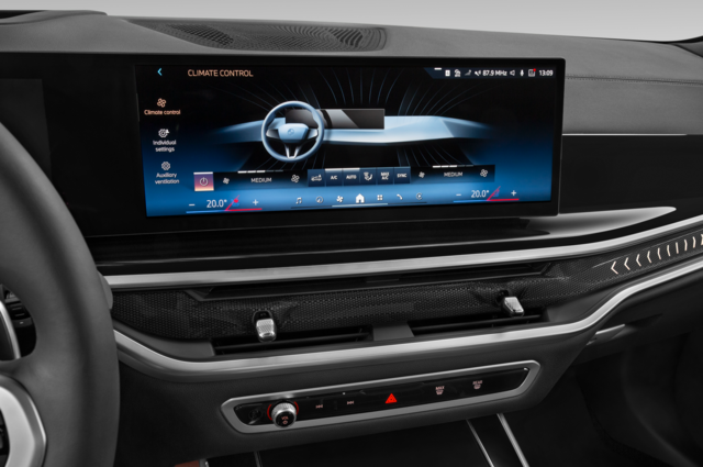 BMW X5 (Baujahr 2024) xDrive40i M Sport 5 Türen Temperatur und Klimaanlage