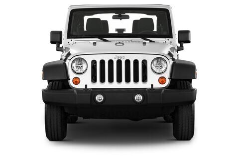 Jeep Wrangler (Baujahr 2012) Sport 3 Türen Frontansicht