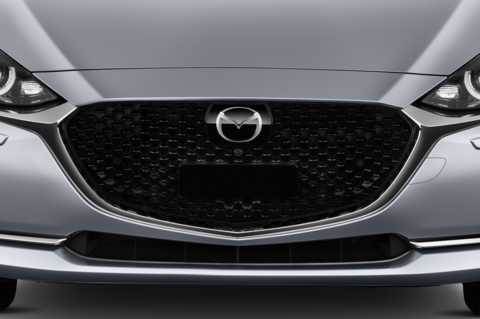 Mazda Mazda2  (Baujahr 2020) Sports-Line 5 Türen Kühlergrill und Scheinwerfer