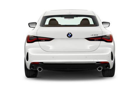 BMW 4 Series (Baujahr 2021) - 2 Türen Heckansicht