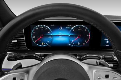 Mercedes GLS (Baujahr 2020) AMG Line 5 Türen Tacho und Fahrerinstrumente