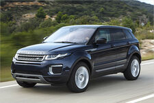Gelifteter Range Rover Evoque mit neuem Diesel im Test mit technisc...