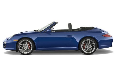 Porsche 911 (Baujahr 2010) Carrera S 2 Türen Seitenansicht
