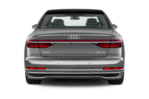 Audi A8 L (Baujahr 2022) Base 4 Türen Heckansicht