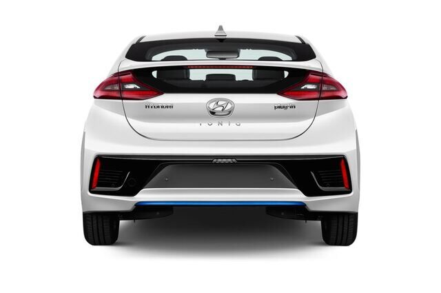 Hyundai IONIQ plug-in Hybrid (Baujahr 2017) Premium 5 Türen Heckansicht