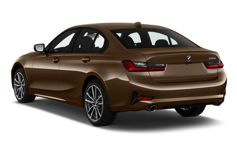 BMW 3 Series (Baujahr 2019) Sport Line PHEV 4 Türen seitlich hinten